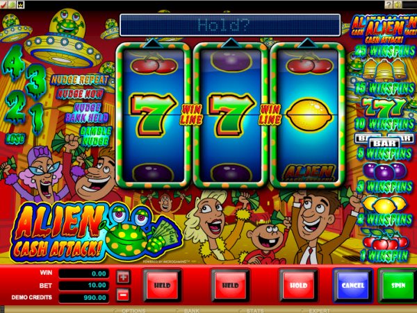 Alien Cash Attack